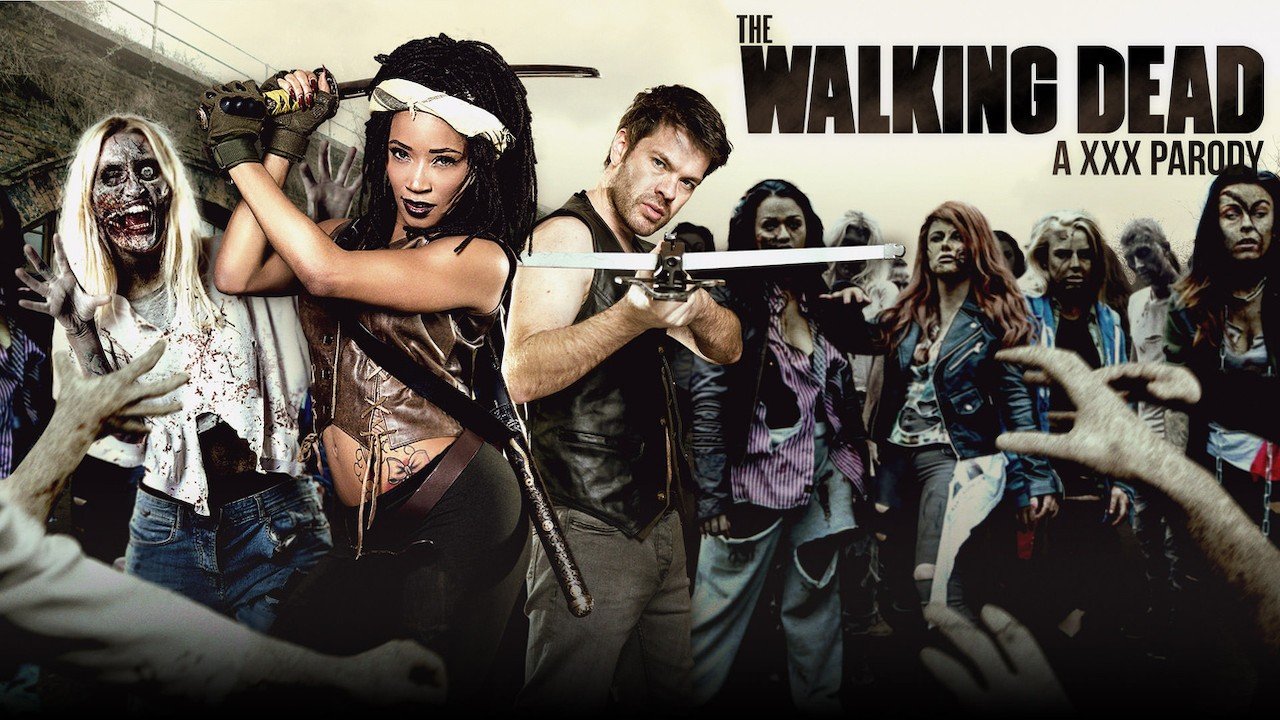 Michonne Kiki Minaj se fait démonter le cul par Daryl après le massacre de zombies
